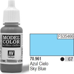 Vallejo Farba Nr67 Sky Blue Matt 17ml - 70961 1