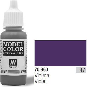 Vallejo Farba Nr47 Violet Matt 17ml - 70960 1
