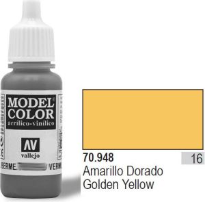Vallejo Farba Nr16 Golden Yellow 17ml - 70948 1
