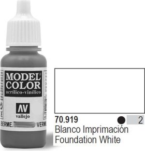 Vallejo VALLEJO Farba Nr2 Foundation White 17ml - 70919 1