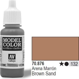 Vallejo VALLEJO Farba Nr132 Brown Sand 17ml - 70876 1