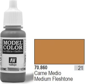 Vallejo Farba Nr21 Medium Fleshtone 17ml - 70860 1