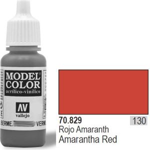 Vallejo Farba Nr130 Amaranth Red 17ml - 70829 1
