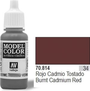 Vallejo Farba Nr34 Cadium Umber Red 17ml - 70814 1