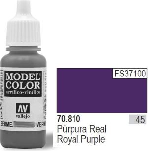 Vallejo Farba Nr45 Royal Purple 17ml - 70810 1
