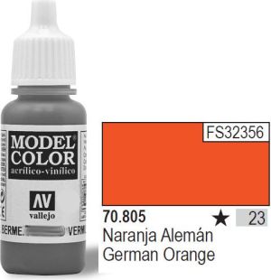 Vallejo Farba Nr23 German Orange 17ml - 70805 1
