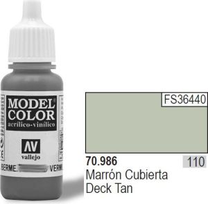 Vallejo Farba Nr110 Deck Tan 17ml - 70986 1