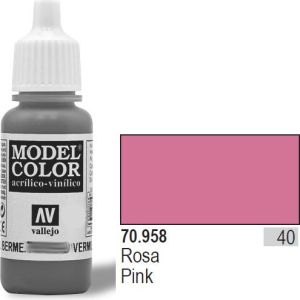 Vallejo Farba Nr40 Pink Matt 17ml - 70958 1