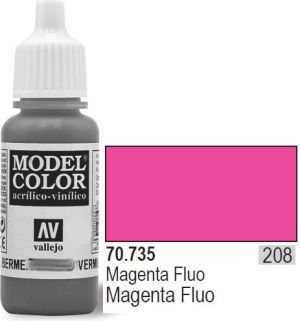Vallejo VALLEJO Farba Nr208 Magenta 17ml - 70735 1