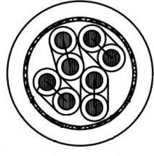 LogiLink Patchcord, CAT6A, S/FTP, PIMF, 3m, żółty (CQ3067S) 3