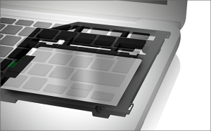 Kieszeń Icy Box na dysk HDD/SSD 2,5"do Macbook Pro 13"/15"/17" (IB-AC645) 4