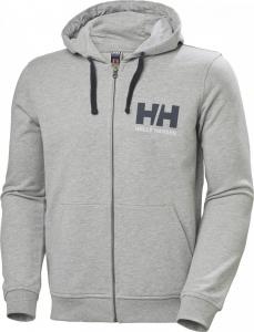 Helly Hansen Bluza męska HH Logo Full Zip Hoodie Grey Melange r. XL (34163_949-XL) 1