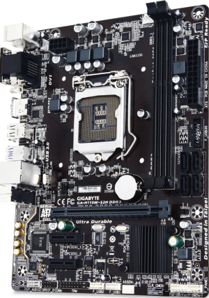 Płyta główna Gigabyte Płyta główna Gigabyte GA-H110M-S2H DDR3, H110, DDR3, SATA3, USB 3.0, mATX (GA-H110M-S2H DDR3) 3
