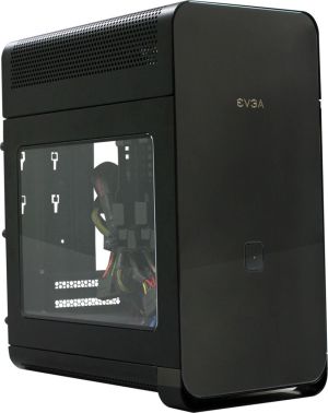 Obudowa EVGA Hadron Hydro Mini-Tower, Czarny, Okno, 500W (110-MW-1002-K2) 1