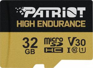 Karta Patriot EP High Endurance MicroSDHC 32 GB Class 10 UHS-I/U3 V30 (PEF32GE31MCH) 1