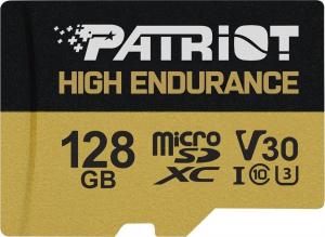 Karta Patriot EP High Endurance MicroSDXC 128 GB Class 10 UHS-I/U3 V30 (PEF128GE31MCH) 1