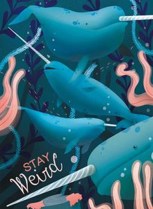 Clementoni Puzzle 500 Fantastyczne zwierzęta Narwale 35099 2