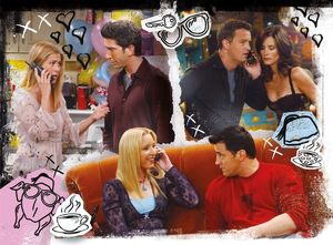 Clementoni Puzzle Friends. Przyjaciele 500 el. 2