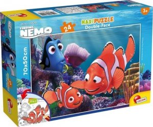 Lisciani Puzzle dwustronne 24el Maxi Gdzie jest Nemo 74112 1