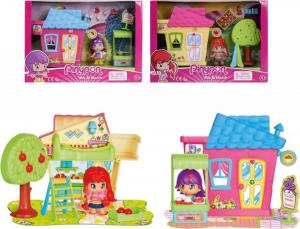 Epee Pinypon City Zestaw Domek z laleczką 7cm żółty (16617) 2