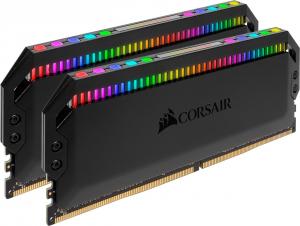 Pamięć Corsair Dominator Platinum RGB, DDR4, 16 GB, 3200MHz, CL16 (CMT16GX4M2E3200C16) 3