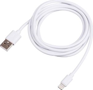 Kabel USB Akyga USB-A - Lightning 1.8 m Biały (AK-USB-31) 1