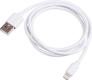 Kabel USB Akyga USB-A - Lightning 1 m Biały (AK-USB-30) 1