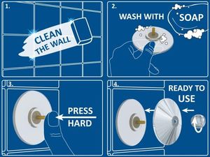 Koszyk prysznicowy YokaHome prostokątny chrom 7