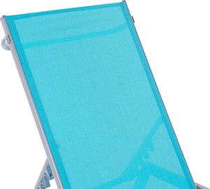 Beliani Leżak ogrodowy niebieski NOLI (221656) 4
