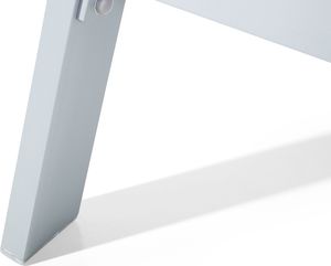 Beliani Leżak ogrodowy czarny CATANIA II 2