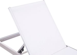 Beliani Leżak ogrodowy biały FOSSATO (219054) 5