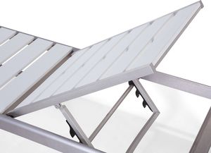 Beliani Leżak ogrodowy biały NARDO (55991) 5