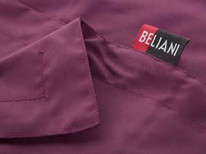 Beliani Pufa worek 140 x 180 cm purpurowy 2