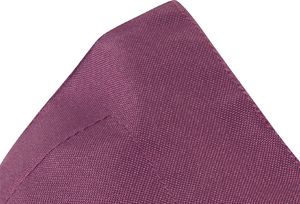 Beliani Pufa worek 140 x 180 cm purpurowy 3