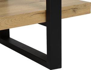 Beliani Regał 3 półki jasne drewno TIMBER 6