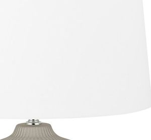 Lampa stołowa Beliani Lampka nocna ceramiczna złota PIRITA 3