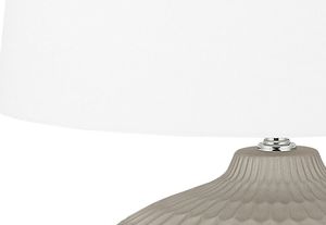 Lampa stołowa Beliani Lampka nocna ceramiczna złota PIRITA 4