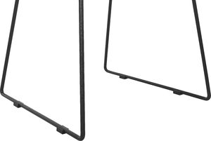 Beliani Zestaw 2 krzeseł do jadalni żółty SYLVA 6