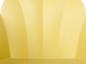 Beliani Zestaw 2 krzeseł do jadalni żółty SYLVA 7