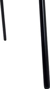 Beliani Fotel welurowy szary NARKEN 6