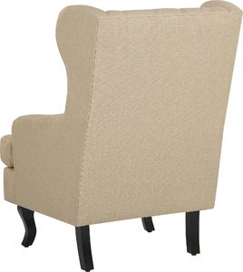 Beliani Fotel uszak beżowy ALTA 3