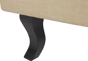 Beliani Fotel uszak beżowy ALTA 5