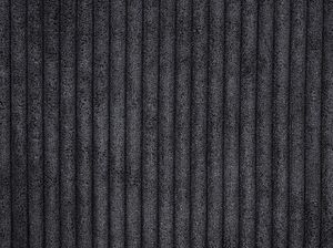 Beliani Fotel sztruksowy czarny VIND 3