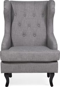 Beliani Fotel uszak szary ALTA 3