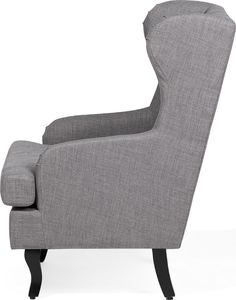 Beliani Fotel uszak szary ALTA 5
