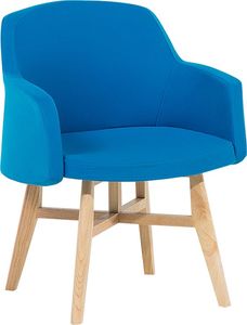Beliani Krzesło niebieskie YSTAD 1