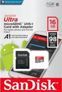 Karta SanDisk Ultra A1 MicroSDHC 16 GB Class 10 A1 2