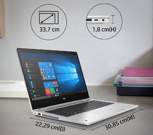 Laptop HP Dotyk 2w1 HP ProBook x360 435 G7 Ryzen 3 4300U SSD 11