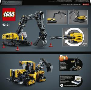 LEGO Technic Wytrzymała koparka (42121) 10