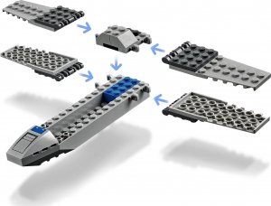 LEGO Star Wars X-Wing Ruchu Oporu (75297) 6